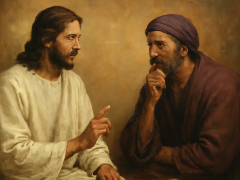 Jesus y nicodemo reflexion: claves para entender el encuentro que cambió la fe
