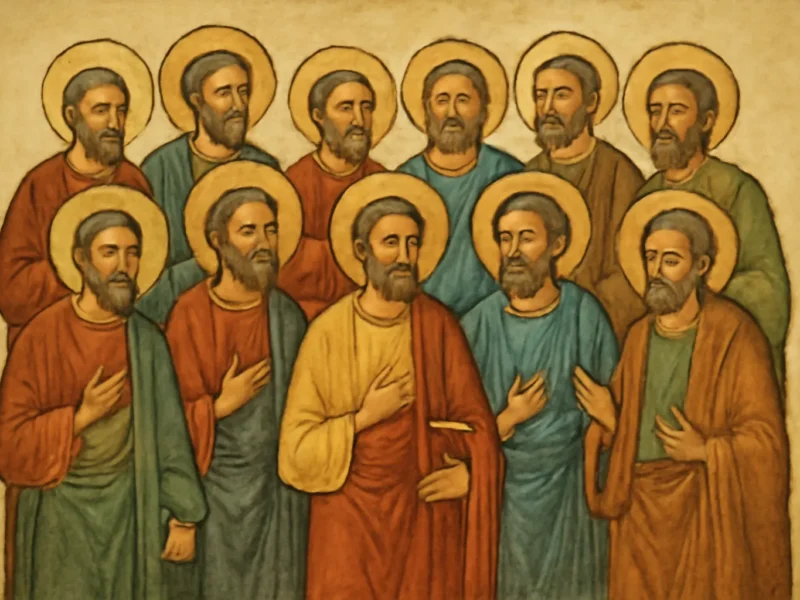 Quienes fueron los 12 apostoles: nombres y perfiles