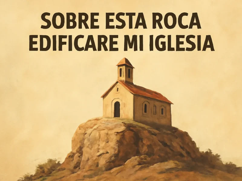 Sobre esta roca edificare mi iglesia: significado bíblico, contexto histórico y enseñanzas prácticas